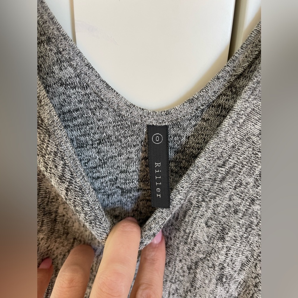 Riller Grey Mini Dress - Picture 5 of 7